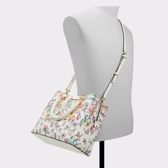 Aldo Myrtella Saffiano Satchel Bag New With Tags. - Picture 12 of 14